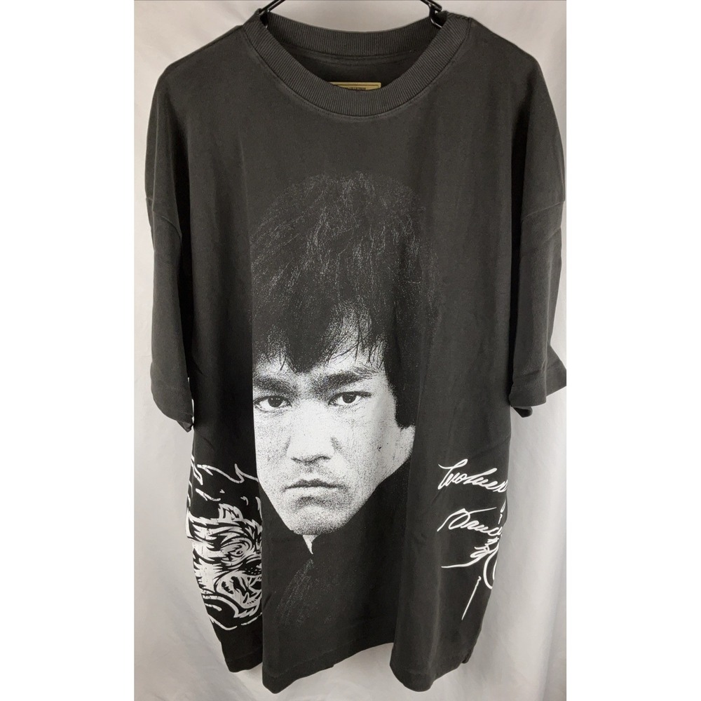 Darc Sport Mens Bruce Lee Oversized XL Black 1 Of 500 Collection Short Sleeve T